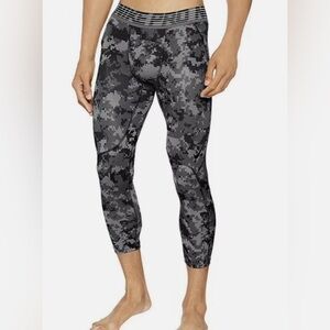 NIKE | HYPERCOOL Men's Black and Gray Swim Leggings